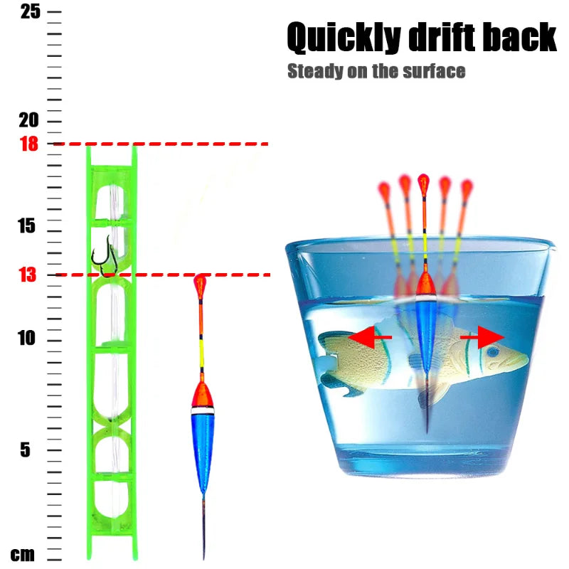 Fish Drift Set Fishing Line Group Export Foam Fish Float Finished Product Line