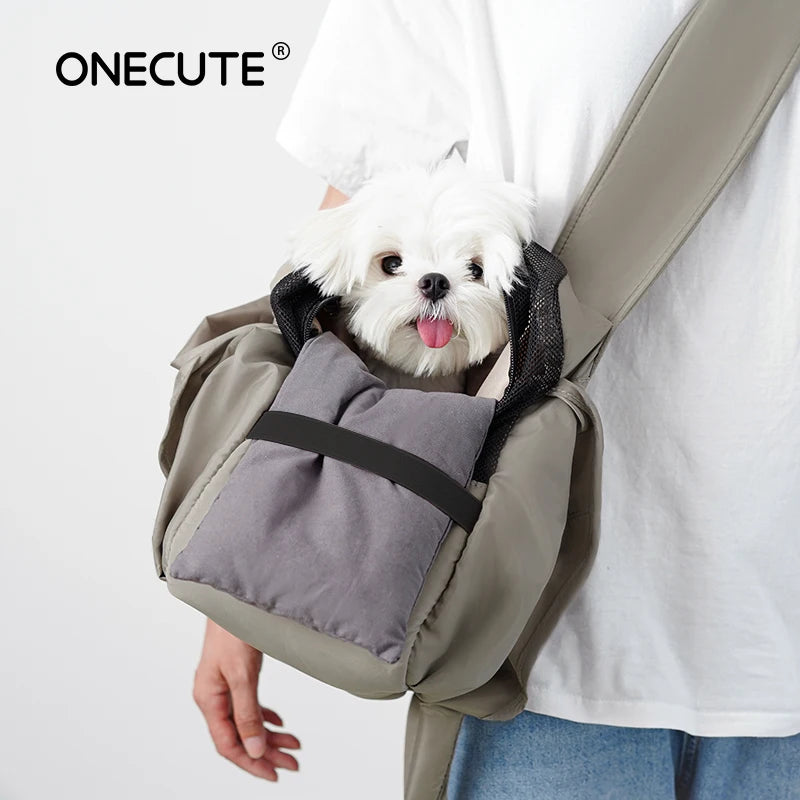 Onecut Pet Strap Shoulder Bag Dog Outdoor Travel Accessories Handbag External