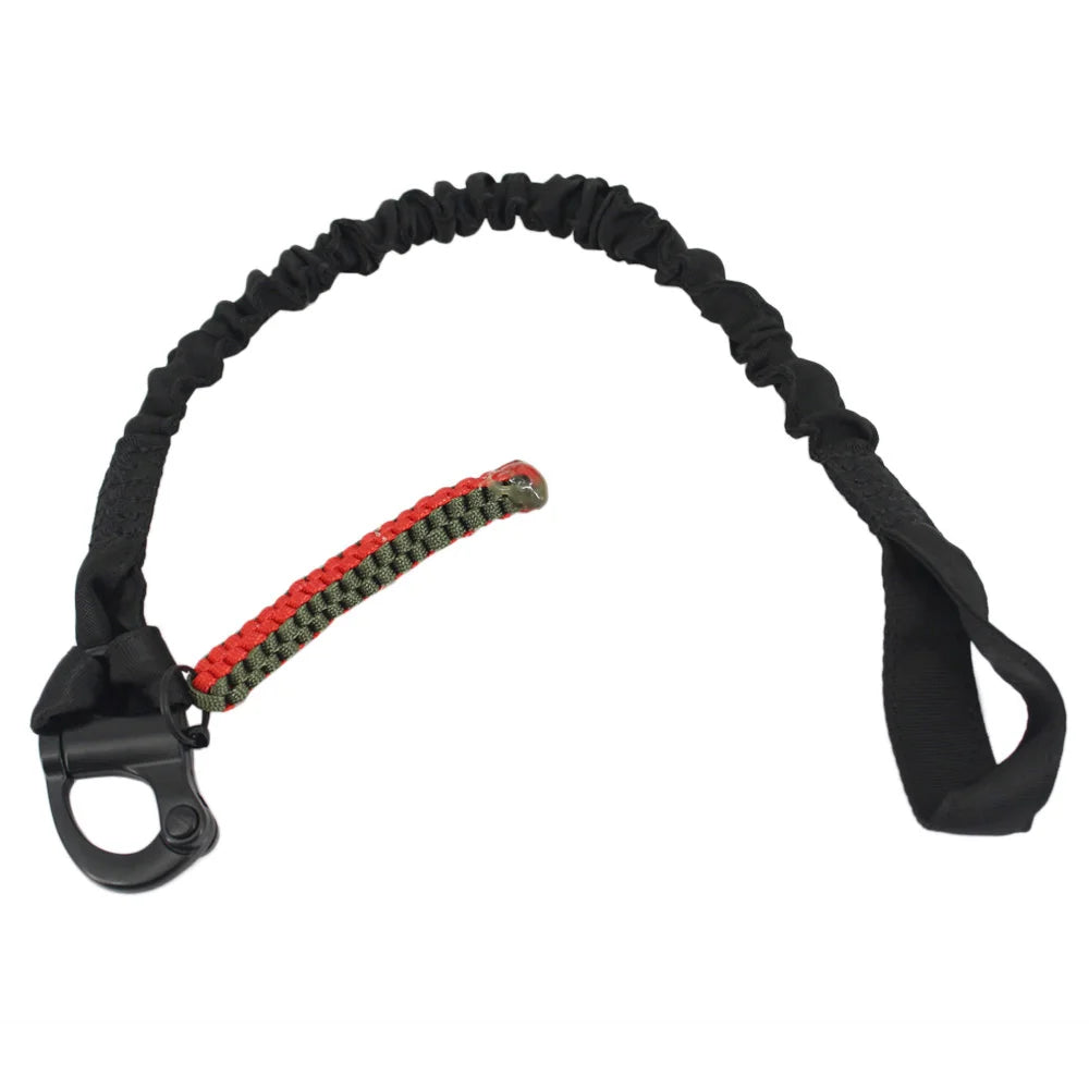 VULPO Tactical Quick Release Safety Sling Lanyard Retractable Retention Lanyards Outdoor