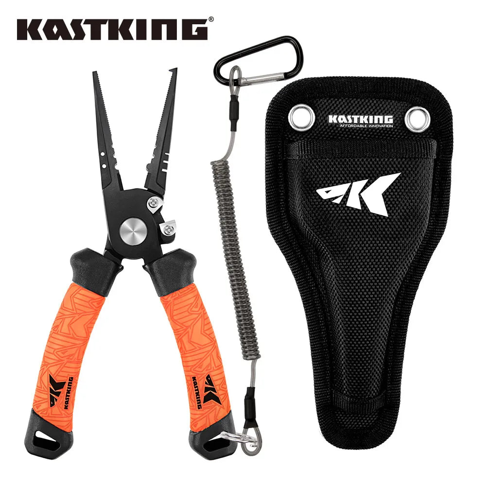 KastKing Speed Demon Pro Fishing Pliers 420 Stainless Steel Fishing Tools Saltwater